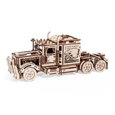Механический 3D-пазл из дер...
