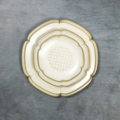 Тарелка L9723-Cream, 16,5 см, каменная керамика, ROOMERS TABLEWARE