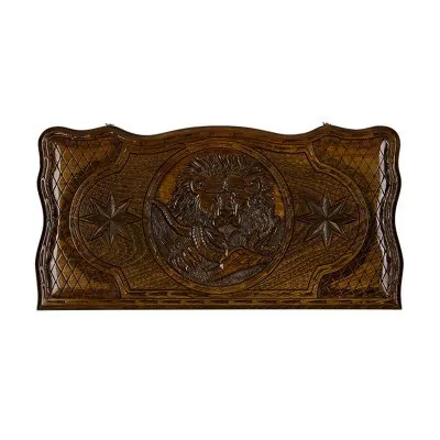 Нарды резные Лев с добычей,...