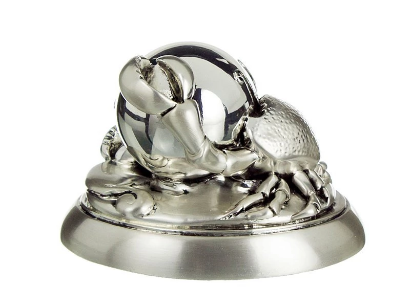 Фото Статуэтка рак 11*10 см. матовая EXETERA ARGENTI (298-051) - интернет-магазин МегаТерем в Москве