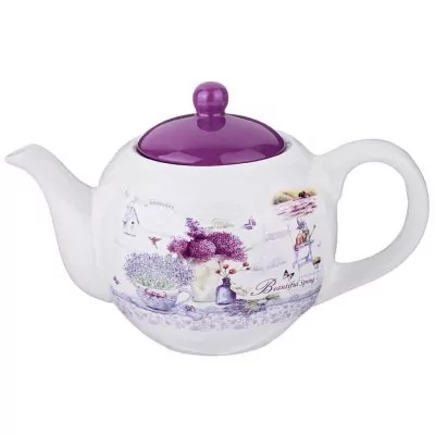 Чайник agness лавандовая в...