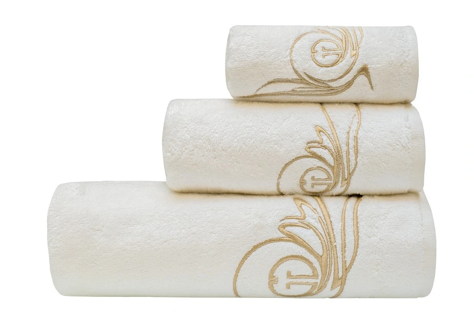 Фото Полотенце Лирика модал белое 30*50 (TT-00015194) - интернет-магазин МегаТерем в Москве