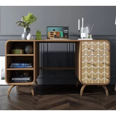 Рабочий стол в Скандинавском стиле Ellipse print принт 1 арт EL08/print_1-ET