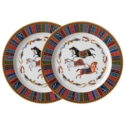 Набор тарелок закусочных lefard "passage" 2 шт. 22,5 см (760-861) 