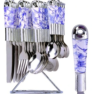 Набор столвых приборов на подставке 25 предметов MAYER BOCH (22021)