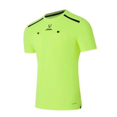 Футболка судейская JOGEL DIVISION PerFormDRY Referee Tee, желтый неон (2123292)