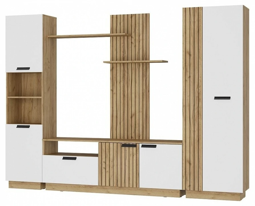 Фото Стенка для гостиной Мишель BTS_00-00164519 - интернет-магазин МегаТерем в Москве