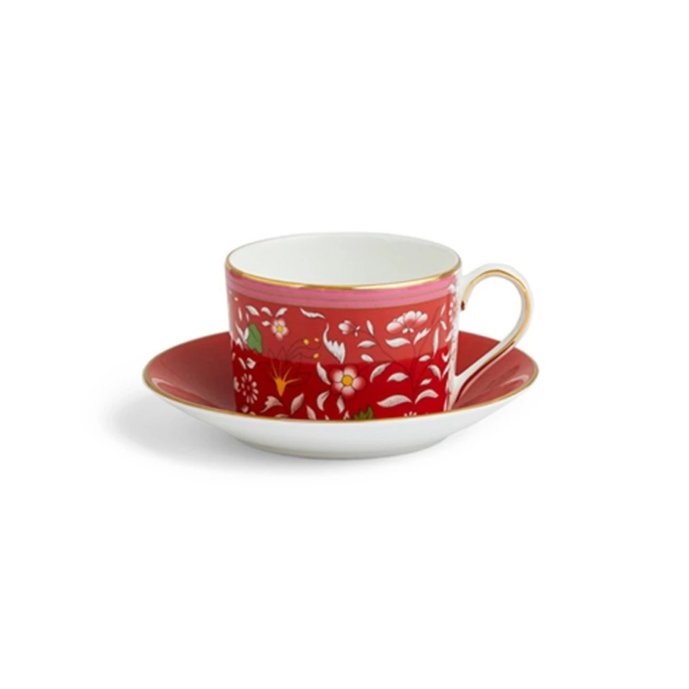 Фото Чайная пара 40031700, костяной фарфор, mixed, WEDGWOOD - интернет-магазин МегаТерем в Москве