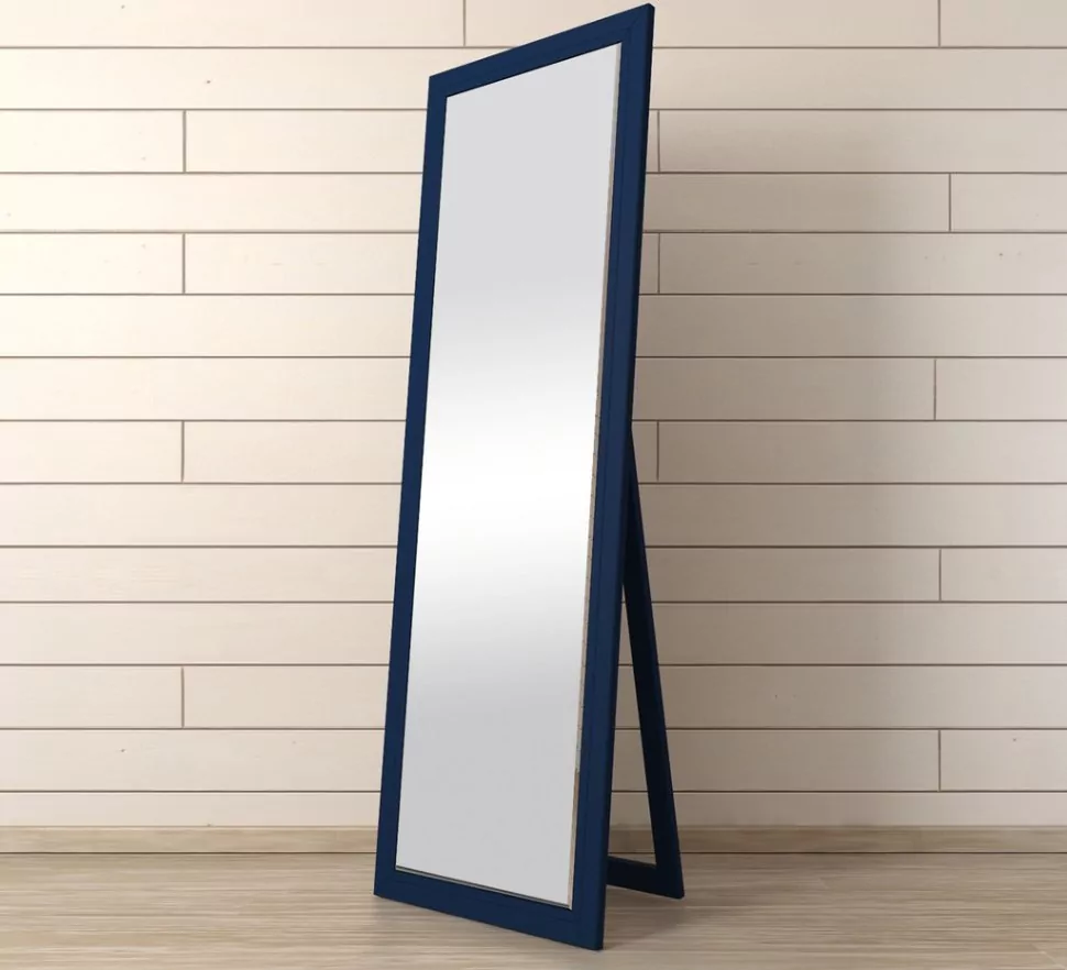Фото Напольное зеркало Rome синее арт 201-05B-ET - интернет-магазин МегаТерем в Москве