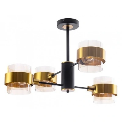 Люстра на штанге Arte Lamp Carlo A8205SP-4BK AR_A8205SP-4BK