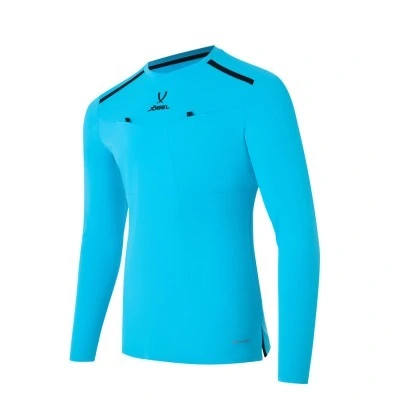 Футболка судейская с длинным рукавом JOGEL DIVISION PerFormDRY Referee LS Tee, голубой (2123304)