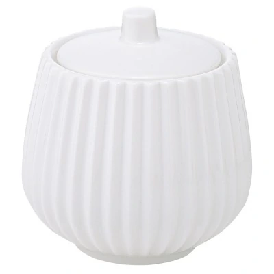 Сахарница белого цвета из к...