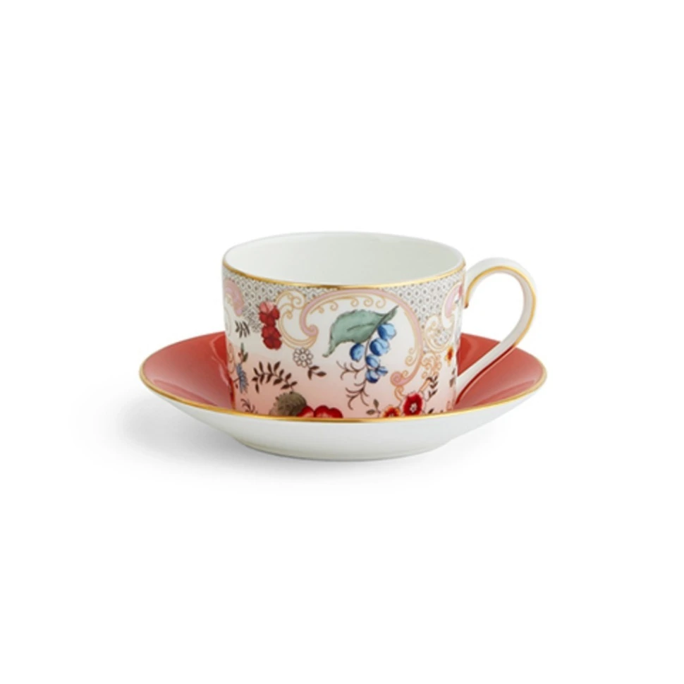 Фото Чайная пара 40032680, костяной фарфор, mixed, WEDGWOOD - интернет-магазин МегаТерем в Москве