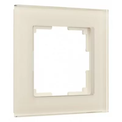 Рамка на 1 пост Werkel Favorit (молочный, стекло) W0011141 WRK_a058813