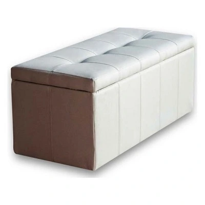 Банкетка-сундук Лонг светло...