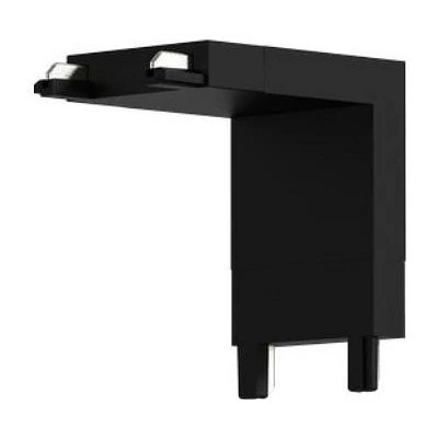 Соединитель угловой внутренний для треков накладных Aployt Magnetic track 48 APL.0181.00.02 AP_APL.0181.00.02