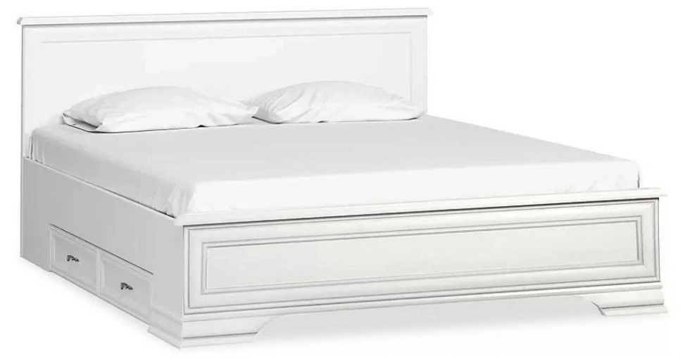 Фото Кровать двуспальная Кентаки LOZ 180 BRW_70001695 - интернет-магазин МегаТерем в Москве