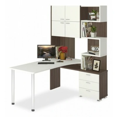 Стол компьютерный Домино СР-500М/160 MER_SR-500M-160-SHBEBE-CH-PRAV