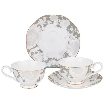 Чайный набор lefard "нежность" на 2 пер. 4 пр. 250 мл (264-1174) 