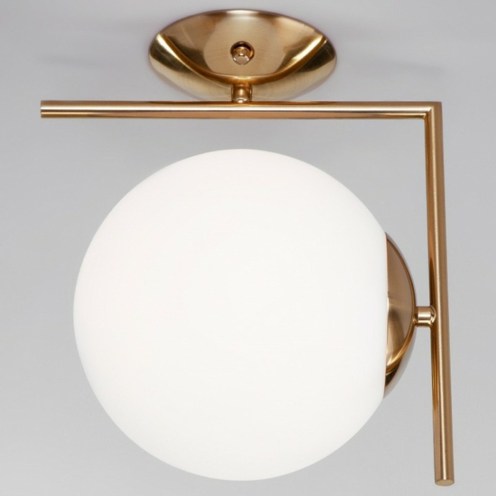 Фото Светильник на штанге Eurosvet Frost 70153/1 латунь EV_a050264 - интернет-магазин МегаТерем в Москве