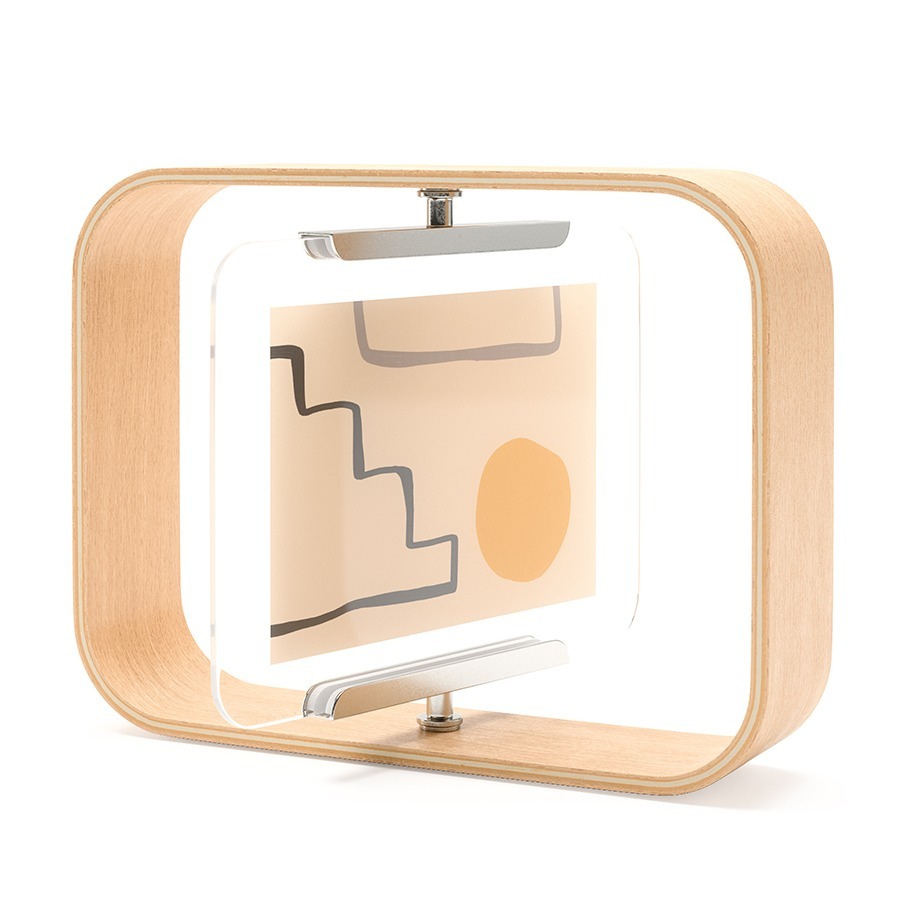 Фото Фоторамка двусторонняя bellwood,16х22 см, натуральное дерево (79975) - интернет-магазин МегаТерем в Москве