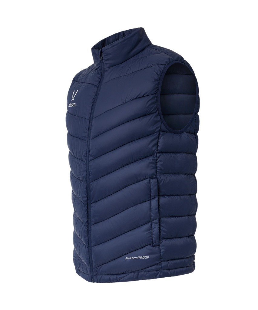 Фото Жилет утепленный JÖGEL ESSENTIAL PerFormPROOF Light Padded Vest, темно-синий (2117805) - интернет-магазин МегаТерем в Москве