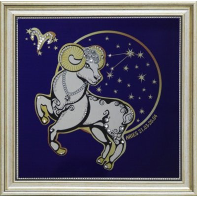 Картина Звездный Овен с кри...