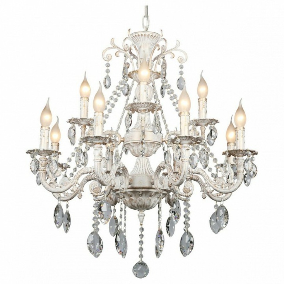 Фото Подвесная люстра Omnilux Martina OML-79003-12 OM_OML-79003-12 - интернет-магазин МегаТерем в Москве