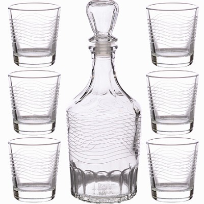 Набор д/вина 7пр. Мираж гра...