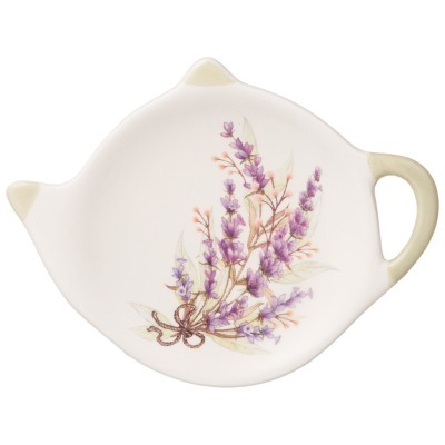 Подставка под чайный пакетик agness "душа прованса" 12*8,5*1,5 см (358-2055) 