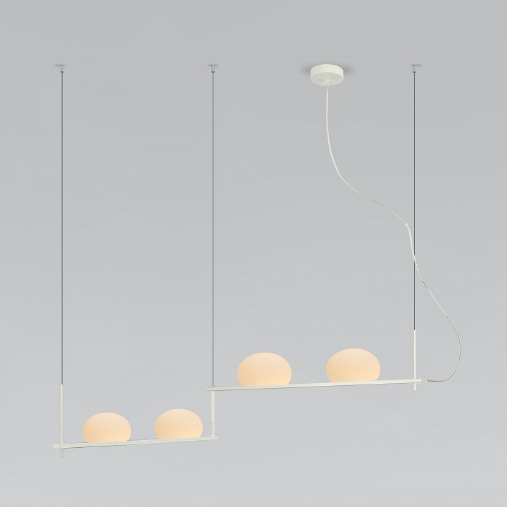 Фото Подвесной светильник Eurosvet Stair 70145/4 белый EV_a061374 - интернет-магазин МегаТерем в Москве