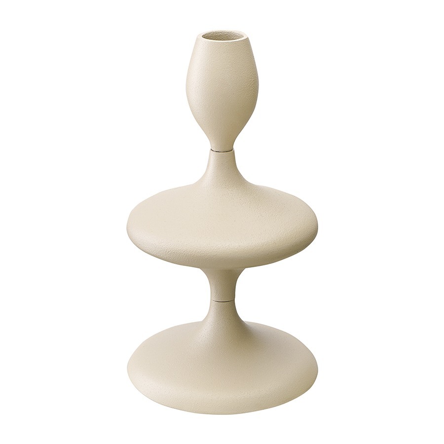 Фото Подсвечник vivlend, 20 см, бежевый (76299) - интернет-магазин МегаТерем в Москве