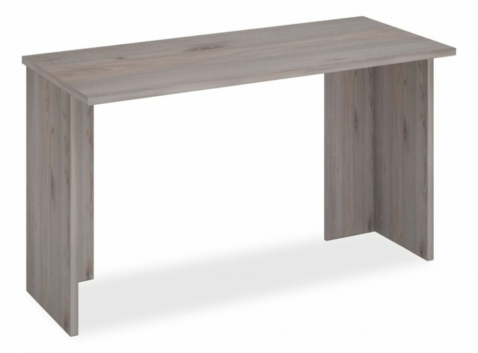 Фото Стол офисный Домино Лайт СКЛ-Прям130 MER_SKL-Pryam130_bez_tumby_N - интернет-магазин МегаТерем в Москве