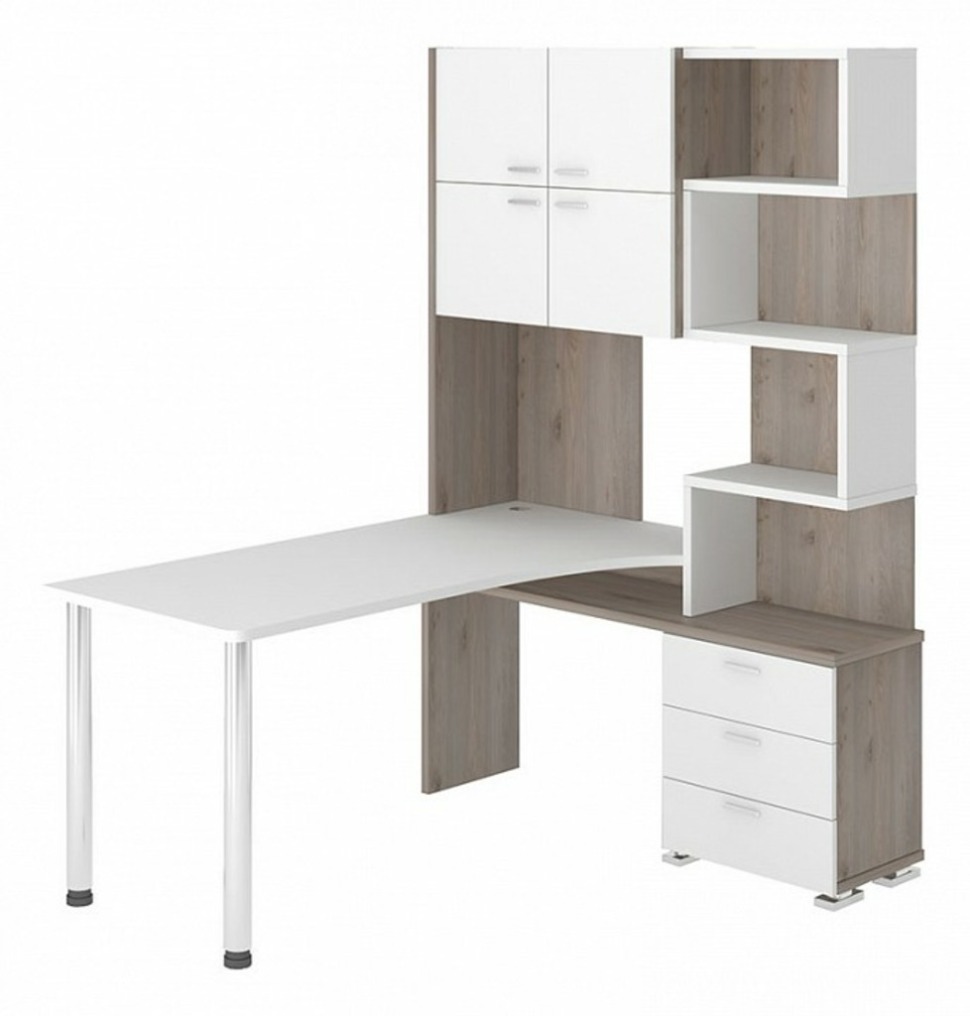 Фото Стол компьютерный Домино нельсон СР-500М/160 MER_SR-500M_160_NBEBE-PRAV - интернет-магазин МегаТерем в Москве