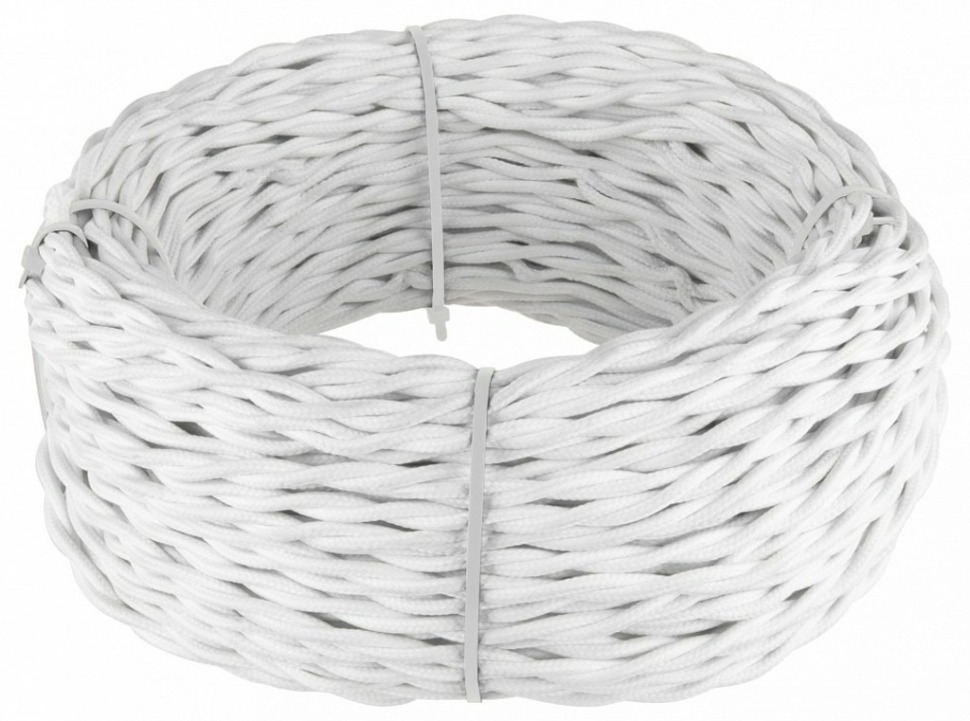 Фото Провод электропитания Werkel Ретро 3х1,5 (белый) W6453201 WRK_a051397 - интернет-магазин МегаТерем в Москве