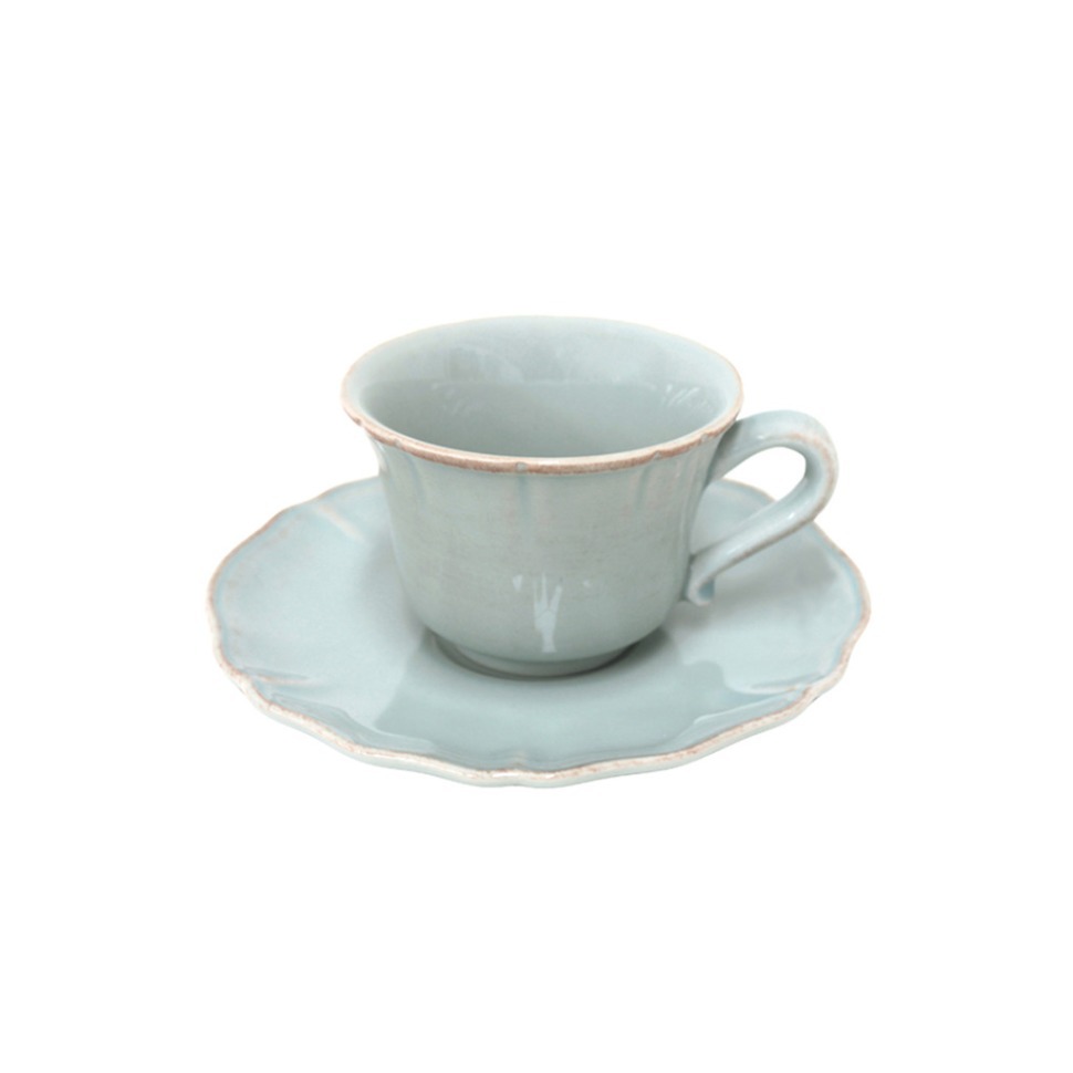 Фото Чайная пара TCS01-TRQ(TCS01-00201D), керамика, Turquoise, Costa Nova - интернет-магазин МегаТерем в Москве