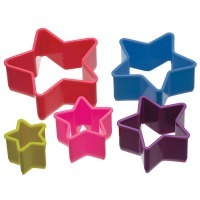 Набор формочек для печенья Colourworks из 5 звездочек CWCUTSTAR