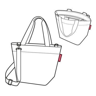 Сумка shopper xs stars (58130)