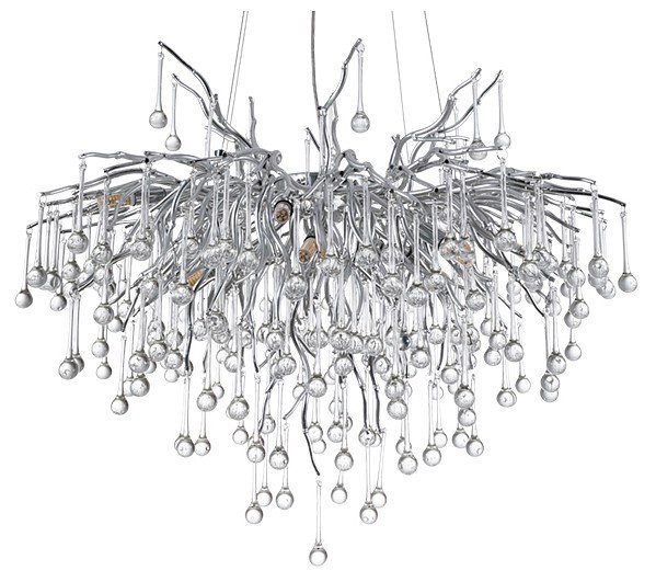 Фото Подвесная люстра Divinare Salice 3132/26 SP-10 DV_3132_26_SP-10 - интернет-магазин МегаТерем в Москве