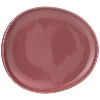 Тарелка закусочная "fusion" 23*20,5см, брусничная Bronco (263-1003)