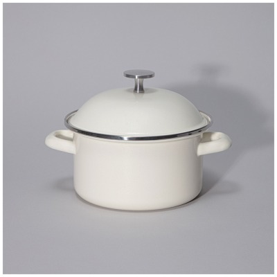 Кастрюля agness эмалированн...