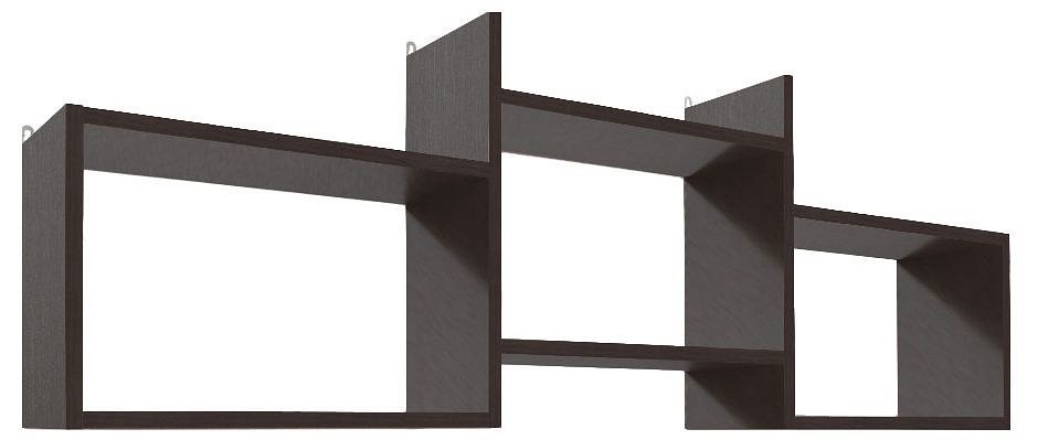 Фото Полка навесная Кубик-6 VEN_10000402 - интернет-магазин МегаТерем в Москве