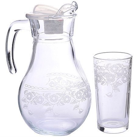 Фото MS Набор 7пр кувшин + стакан (944+1256-07-01) - интернет-магазин МегаТерем в Москве