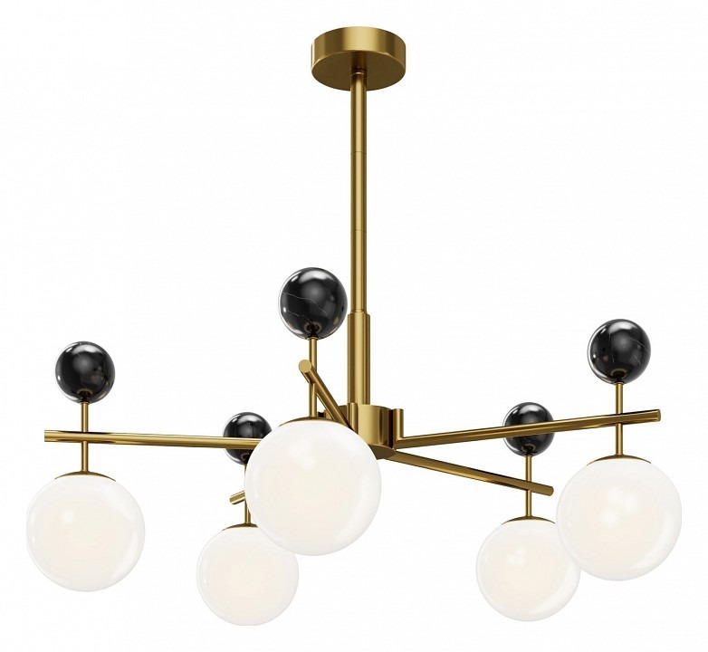 Фото Люстра на штанге Maytoni Museo MOD436PL-05BS MY_MOD436PL-05BS - интернет-магазин МегаТерем в Москве