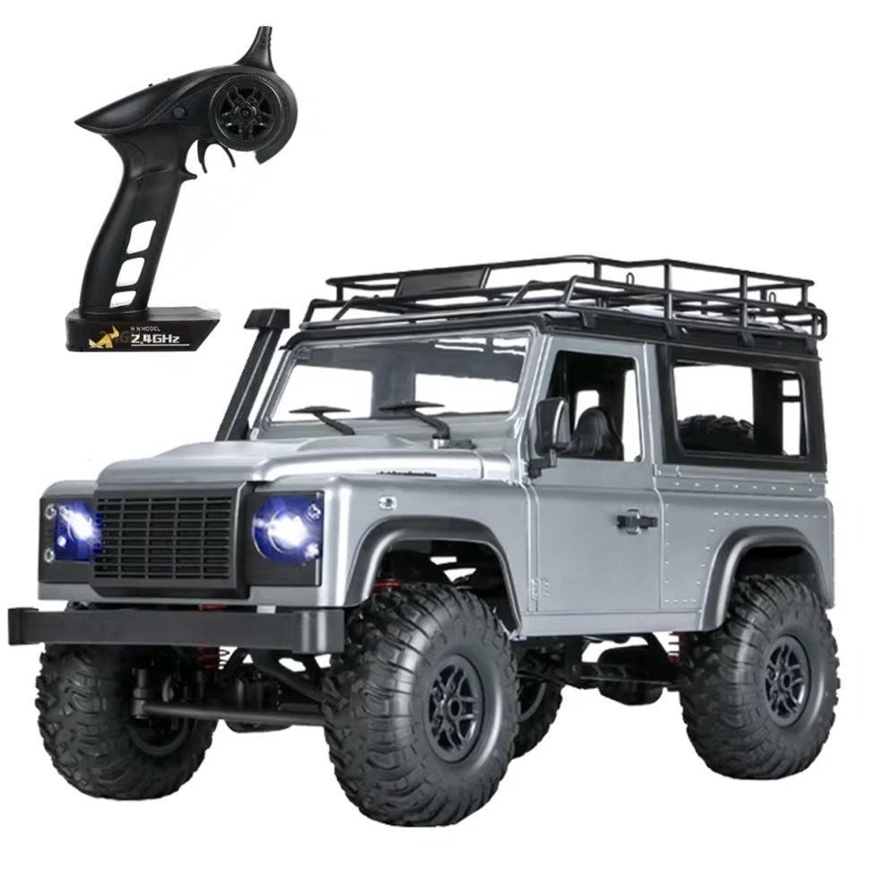 Фото Радиоуправляемый внедорожник Defender D90 4WD 1:12 (MN-99S-GREY) - интернет-магазин МегаТерем в Москве