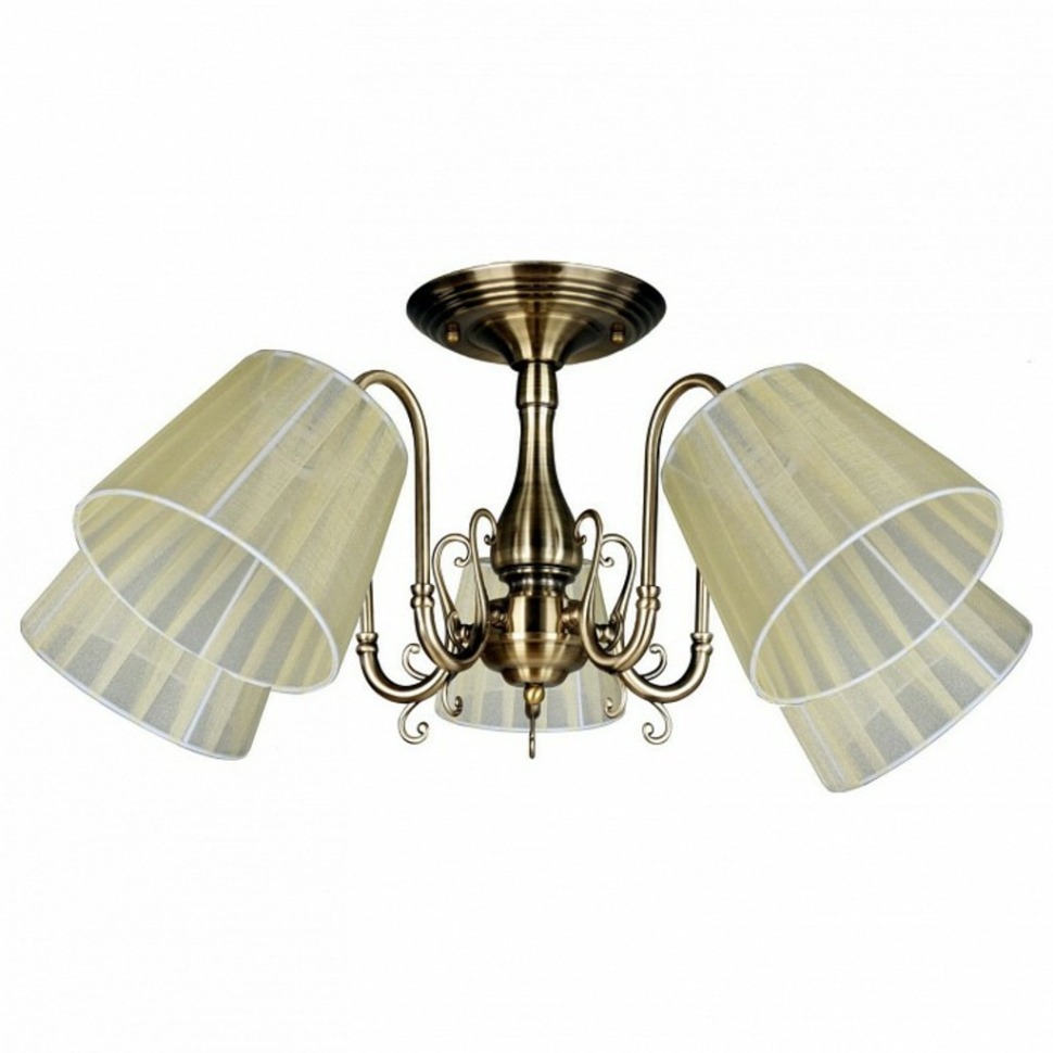 Фото Люстра на штанге Omnilux Leonessa OML-29117-05 OM_OML-29117-05 - интернет-магазин МегаТерем в Москве