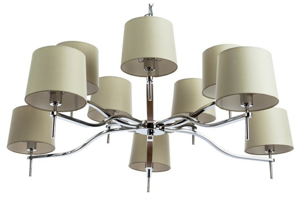 Фото Подвесная люстра Divinare Soprano 1341/02 LM-10 DV_1341_02_LM_10 - интернет-магазин МегаТерем в Москве