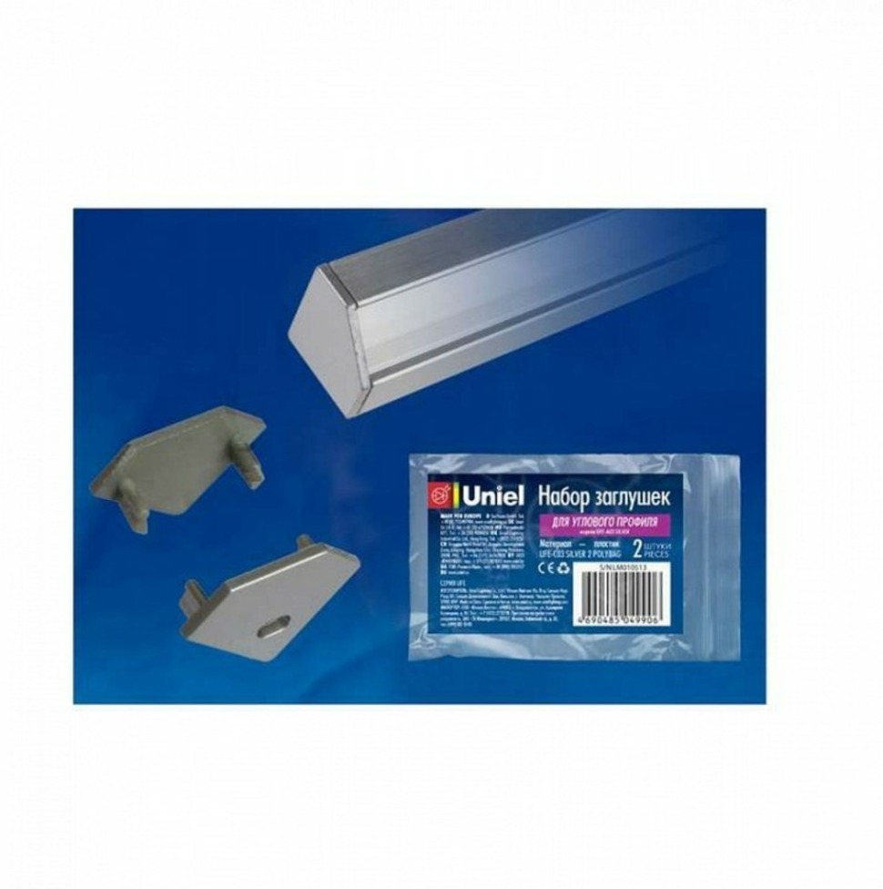 Фото Заглушка для лент Uniel Ufe 7753 UL_07753 - интернет-магазин МегаТерем в Москве