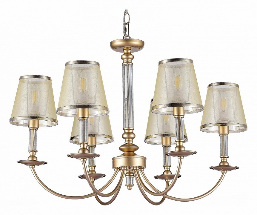 Фото Подвесная люстра EVOLUCE Vinci SLE1115-203-06 EVO_SLE1115-203-06 - интернет-магазин МегаТерем в Москве