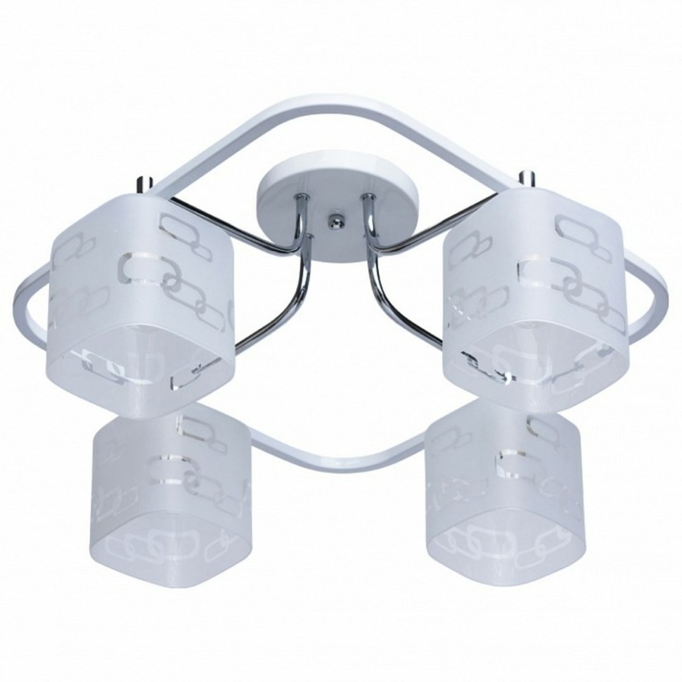 Фото Потолочная люстра DeMarkt Тетро 673010304 MW_673010304 - интернет-магазин МегаТерем в Москве
